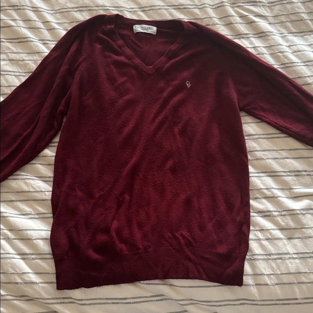 DIOR Vintage V-neck Sweater - Picture 5 of 5